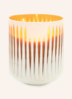 ONNO Collection Duftkerze AKOSUA SMALL, Farbe: WEISS/ DUNKELGELB (Bild 1)