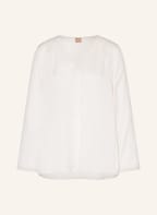 BOSS Shirt blouse IORE in silk, Color: WHITE (Image 1)
