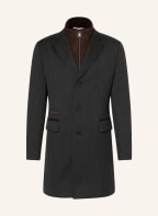 BOSS Coat HYDE with detachable trim, Color: DARK GRAY (Image 1)
