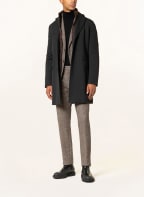 BOSS Coat HYDE with detachable trim, Color: DARK GRAY (Image 1)