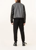 Off-White Blouson im Materialmix, Farbe: SCHWARZ/ GRAU (Bild 1)