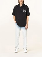 Off-White Resorthemd Comfort Fit, Farbe: SCHWARZ/ WEISS (Bild 1)