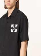 Off-White Resorthemd Comfort Fit, Farbe: SCHWARZ/ WEISS (Bild 1)