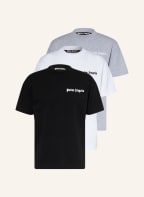 Palm Angels 3-pack T-shirts, Color: WHITE/ GRAY/ BLACK (Image 1)