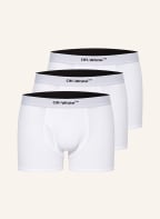 Off-White 3er-Pack Boxershorts, Farbe: WEISS (Bild 1)