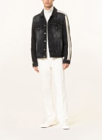 Palm Angels Denim jacket, Color: BLACK (Image 1)