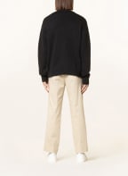 Off-White Strickjacke, Farbe: SCHWARZ/ ORANGE (Bild 1)