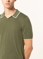TED BAKER Jersey-Poloshirt DURDLE , Farbe: DUNKELGRÜN (Bild 1)