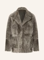 BENEDETTA NOVI Lammfell-Jacke AMANDA zum Wenden, Farbe: KHAKI (Bild 1)