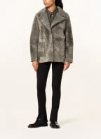 BENEDETTA NOVI Lammfell-Jacke AMANDA zum Wenden, Farbe: KHAKI (Bild 1)