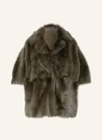 BENEDETTA NOVI Lammfell-Jacke SANDRAS zum Wenden , Farbe: OLIV (Bild 1)