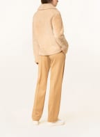 BENEDETTA NOVI Lederjacke GAIA mit Lammfell, Farbe: BEIGE (Bild 1)