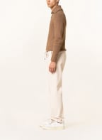 STROKESMAN'S Corduroy trousers LEO in jogger style slim fit , Color: ECRU (Image 1)