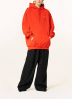 BALENCIAGA Oversized-Hoodie, Farbe: ROT/ WEISS (Bild 1)