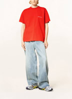 BALENCIAGA Oversized-Shirt, Farbe: ROT/ WEISS (Bild 1)