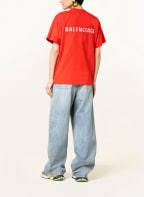 BALENCIAGA Oversized-Shirt, Farbe: ROT/ WEISS (Bild 1)