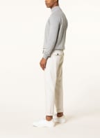 eleventy Spodnie garniturowe w stylu dresowym Extra Slim Fit, Kolor: ECRU (Obrazek 1)