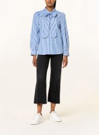 rich&royal Schluppenbluse , Farbe: WEISS/ BLAU (Bild 1)