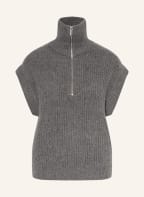 MRS & HUGS Cashmere-Pullunder, Farbe: GRAU (Bild 1)