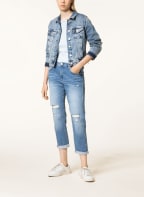 TRUE RELIGION Boyfriend jeans LIV, Color: 4646 BLUE DESTROYED (Image 1)