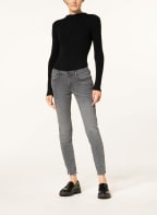 TRUE RELIGION Skinny Jeans HALLE TRIANGLE, Farbe: 1001 BLACK (Bild 1)