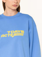 7 DAYS ACTIVE Sweatshirt MONDAY, Farbe: HELLBLAU (Bild 1)