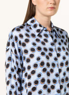 LOUIS and MIA Shirt blouse, Color: LIGHT BLUE/ BLUE/ BROWN (Image 1)