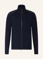 BELSTAFF Strickjacke KELBY im Materialmix, Farbe: DUNKELBLAU (Bild 1)