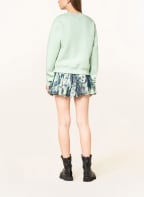 GUESS Sweatshirt ALONA with decorative gems, Color: LIGHT GREEN (Image 1)
