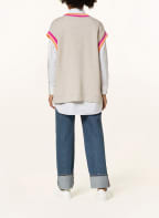 Grace Sweat-Pullunder, Farbe: PINK/ ORANGE/ BEIGE (Bild 1)