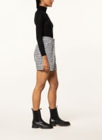 rich&royal Bouclé-Shorts, Farbe: WEISS/ SCHWARZ (Bild 1)