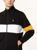 POLO RALPH LAUREN Sweatjacke , Farbe: SCHWARZ/ WEISS/ DUNKELGELB (Bild 1)