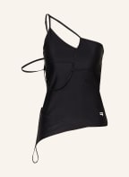 BALENCIAGA One-Shoulder-Top, Farbe: SCHWARZ (Bild 1)