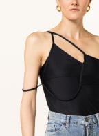 BALENCIAGA One-Shoulder-Top, Farbe: SCHWARZ (Bild 1)