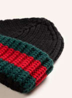 GUCCI Mütze, Farbe: SCHWARZ/ ROT/ PETROL (Bild 1)