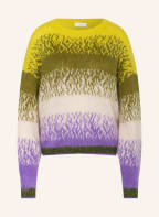 rich&royal Oversized-Pullover mit Glitzergarn, Farbe: HELLGRÜN/ CREME/ HELLLILA (Bild 1)