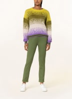 rich&royal Oversized-Pullover mit Glitzergarn, Farbe: HELLGRÜN/ CREME/ HELLLILA (Bild 1)