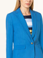 HOBBS Blazer BLAKE mit Seide und Leinen , Farbe: BLAU (Bild 1)