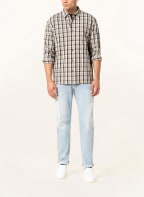 Marc O'Polo Shirt relaxed fit , Color: BLACK/ WHITE/ BEIGE (Image 1)