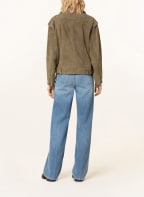 TED BAKER Lederjacke LOUIEY, Farbe: OLIV (Bild 1)