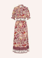 ba&sh Kleid ZAEL , Farbe: FUCHSIA/ DUNKELROT/ ECRU (Bild 1)