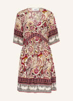 ba&sh Kleid ZELDA, Farbe: ECRU/ FUCHSIA/ DUNKELROT (Bild 1)