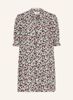 ba&sh Hemdblusenkleid ELSA, Farbe: WEISS/ DUNKELROT/ OLIV (Bild 1)