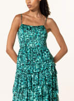 WHISTLES Kleid mit Volants und Glitzergarn , Farbe: MINT/ GRÜN/ PETROL (Bild 1)
