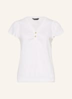 WHISTLES T-Shirt mit Leinen, Farbe: WEISS (Bild 1)