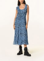 WHISTLES Plisseekleid , Farbe: HELLBLAU/ SCHWARZ (Bild 1)
