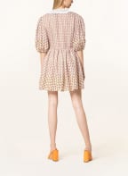 maje Leinenkleid ROMELANGE, Farbe: WEISS/ ORANGE (Bild 1)