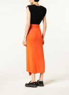 KARO KAUER Strickrock , Farbe: ORANGE (Bild 1)