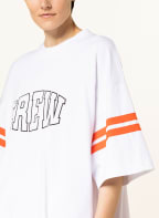 KARO KAUER Oversized-Shirt, Farbe: WEISS/ ORANGE (Bild 1)