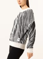 comma casual identity Pullover , Farbe: WEISS/ SCHWARZ/ CREME (Bild 1)